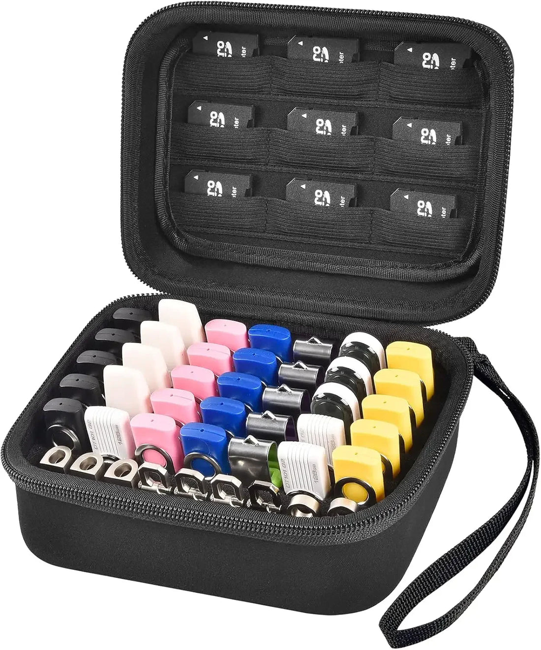 USB & SD Card Organizer Travel Case | Passport Gadgets