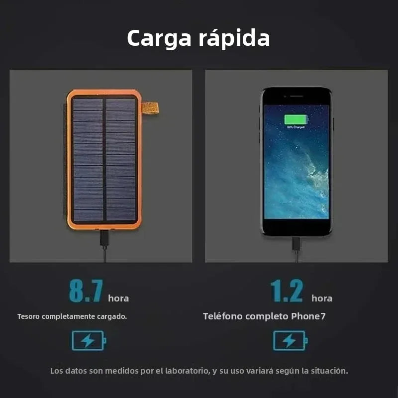 Portable Solar Wireless Power Bank | Passport Gadgets