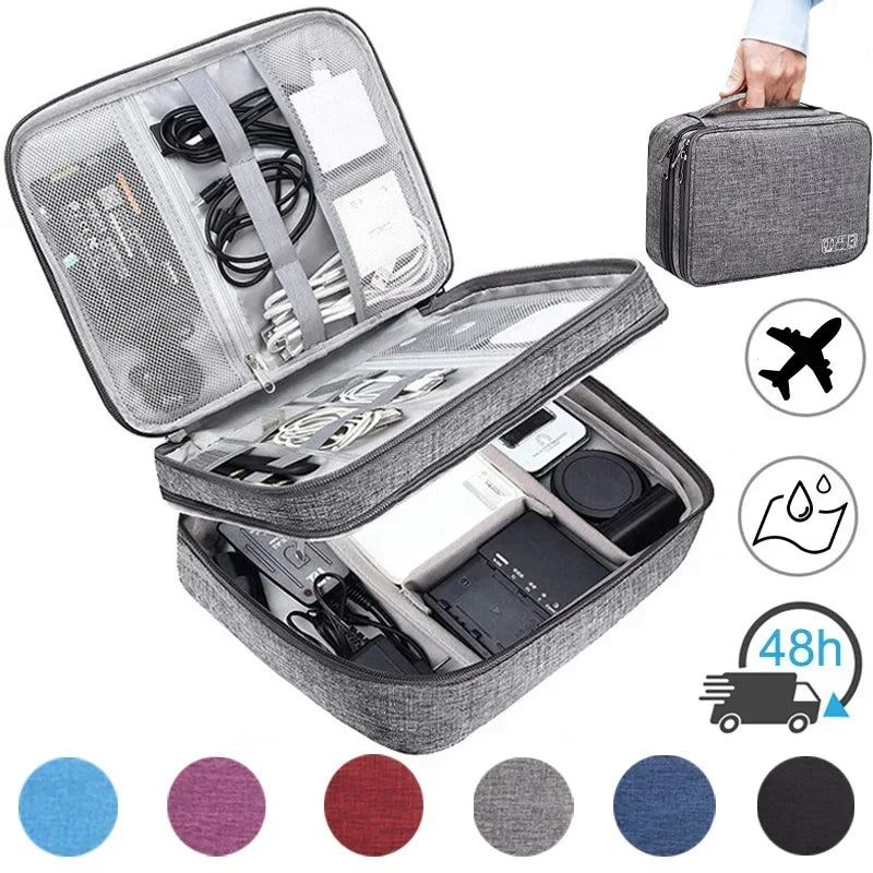 Large Capacity Waterproof Tech Organizer | Passport Gadgets