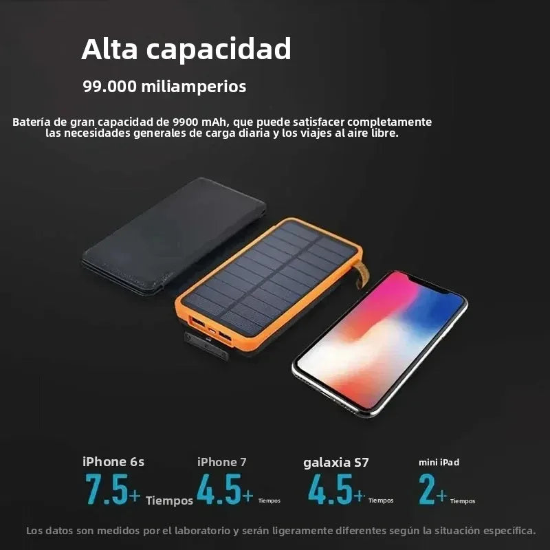 Portable Solar Wireless Power Bank | Passport Gadgets